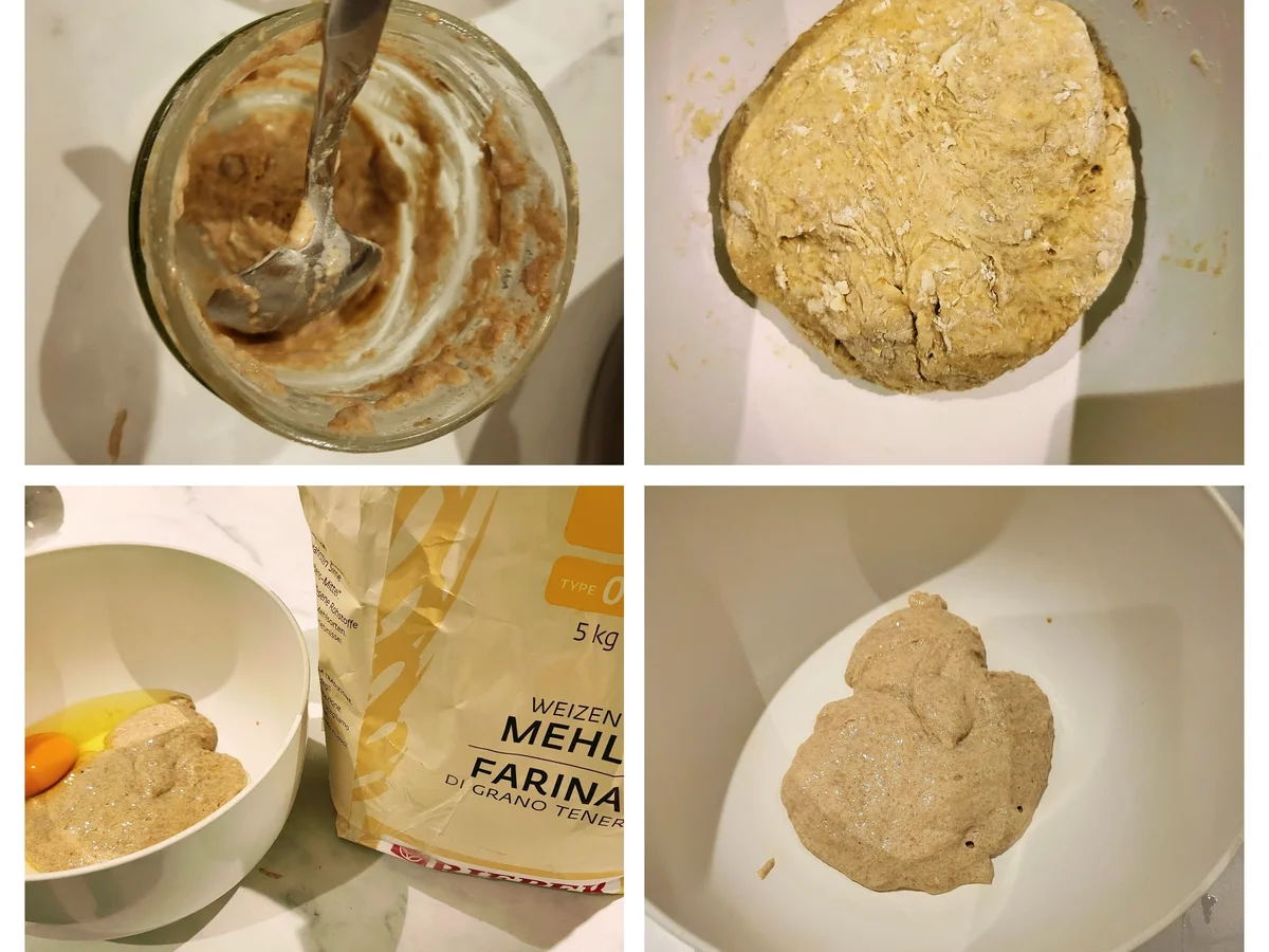 Tagliatelle, Hausgemacht aus Sauerteig - Rezept - Bild Nr. 17215
