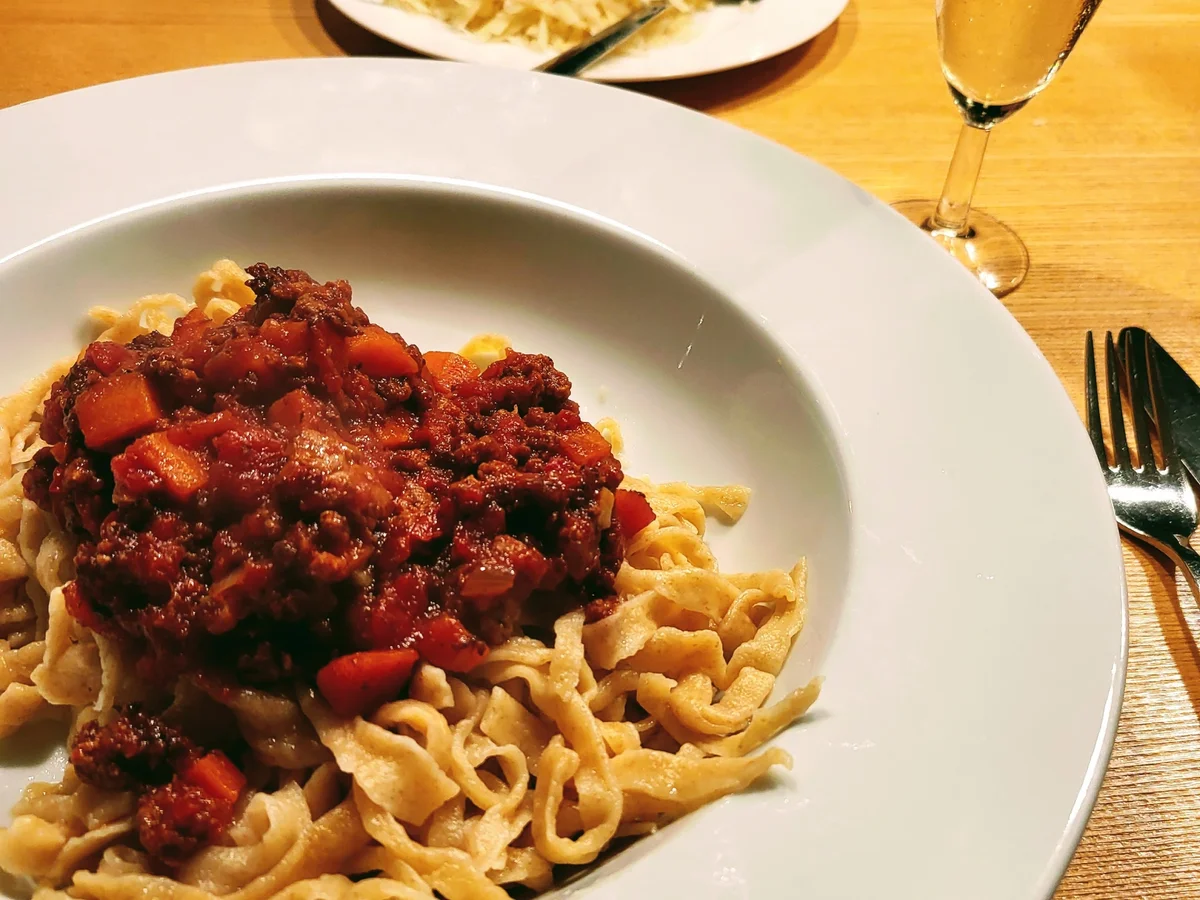 Tagliatelle, Hausgemacht aus Sauerteig - Rezept - Bild Nr. 17218