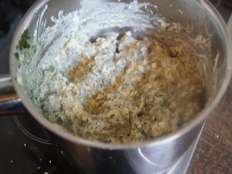 Rezept: Gekochte Eier auf grüner Sauce mit Drillingen Bild Nr. 17223 Gekochte Eier auf grüner Sauce mit Drillingen - Rezept - Bild Nr. 17223