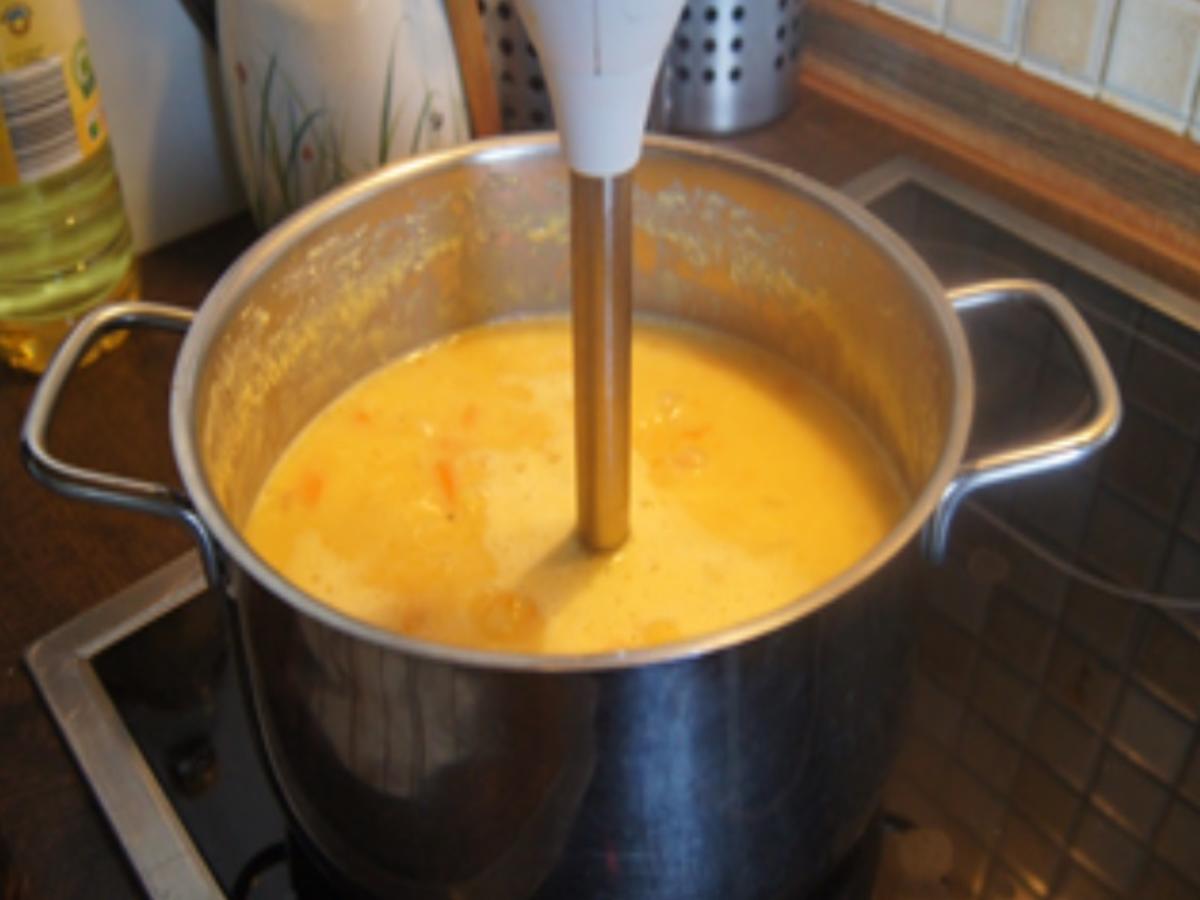 Cremige Möhren-Orangen-Kokos-Suppe - Rezept - Bild Nr. 17234