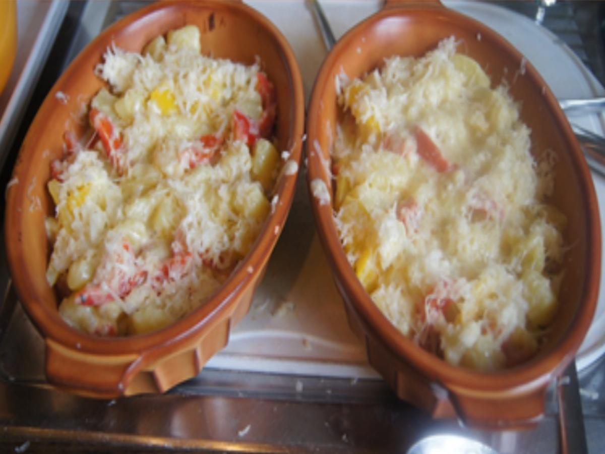 Kartoffel-Paprika-Lachs-Gratin - Rezept - Bild Nr. 10