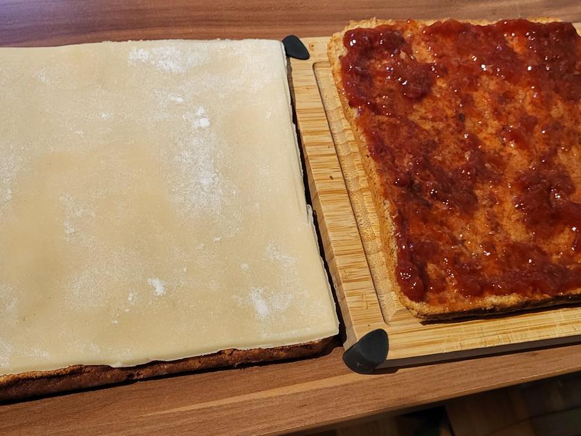 Dominostein-Kuchen, einfach und fein