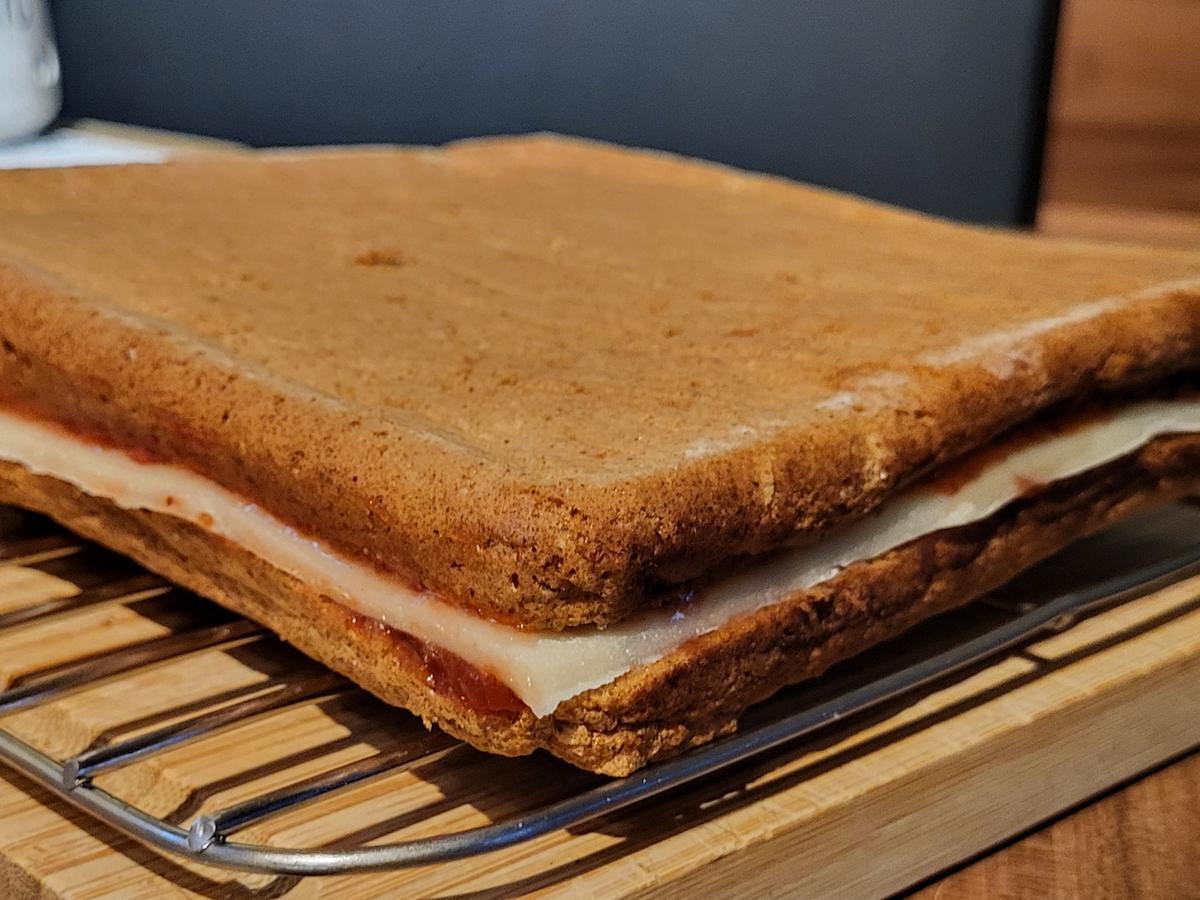 Dominostein-Kuchen, einfach und fein