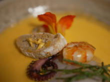 Suppe mit Seeteufel und Ceviche - Rezept - Bild Nr. 2