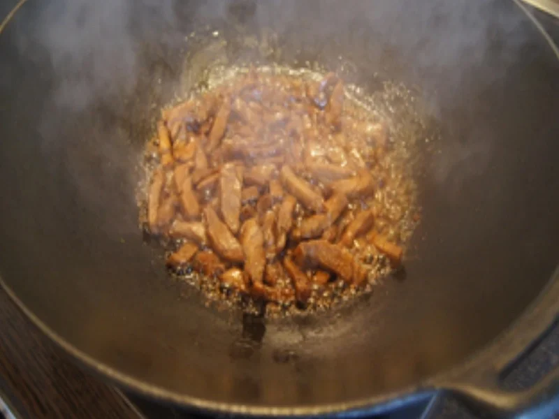 Schweinefilet-Gemüsemix-Wok mit Basmatireis - Rezept - Bild Nr. 17220