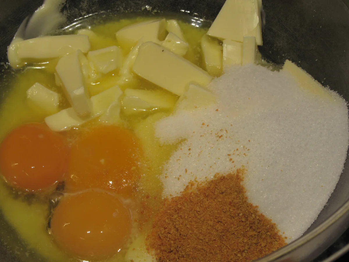 Backen: Mandel-Mandarinen-Schnitten - Rezept - Bild Nr. 17212