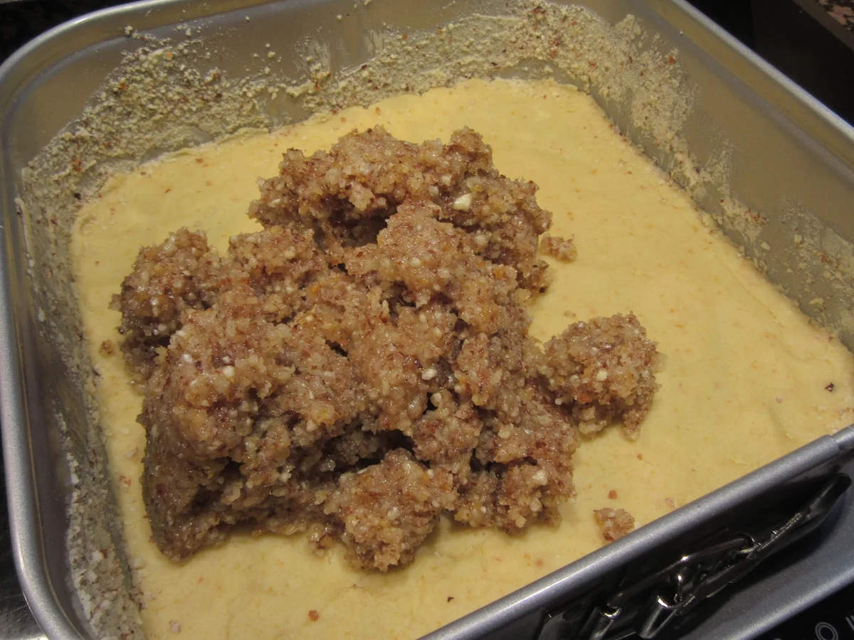 Backen: Mandel-Mandarinen-Schnitten - Rezept - Bild Nr. 17217