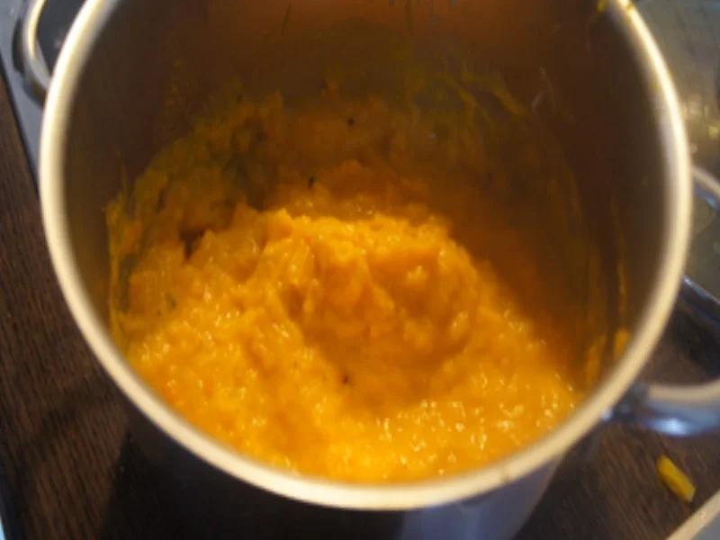 Schlemmerfilet mit Buschbohnen und Kürbispüree - Rezept - Bild Nr. 17223