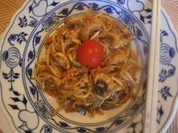 Nudeln nach Kanton-Art mit Hähnchenfleisch und Gemüsemix - Rezept - Bild Nr. 17211