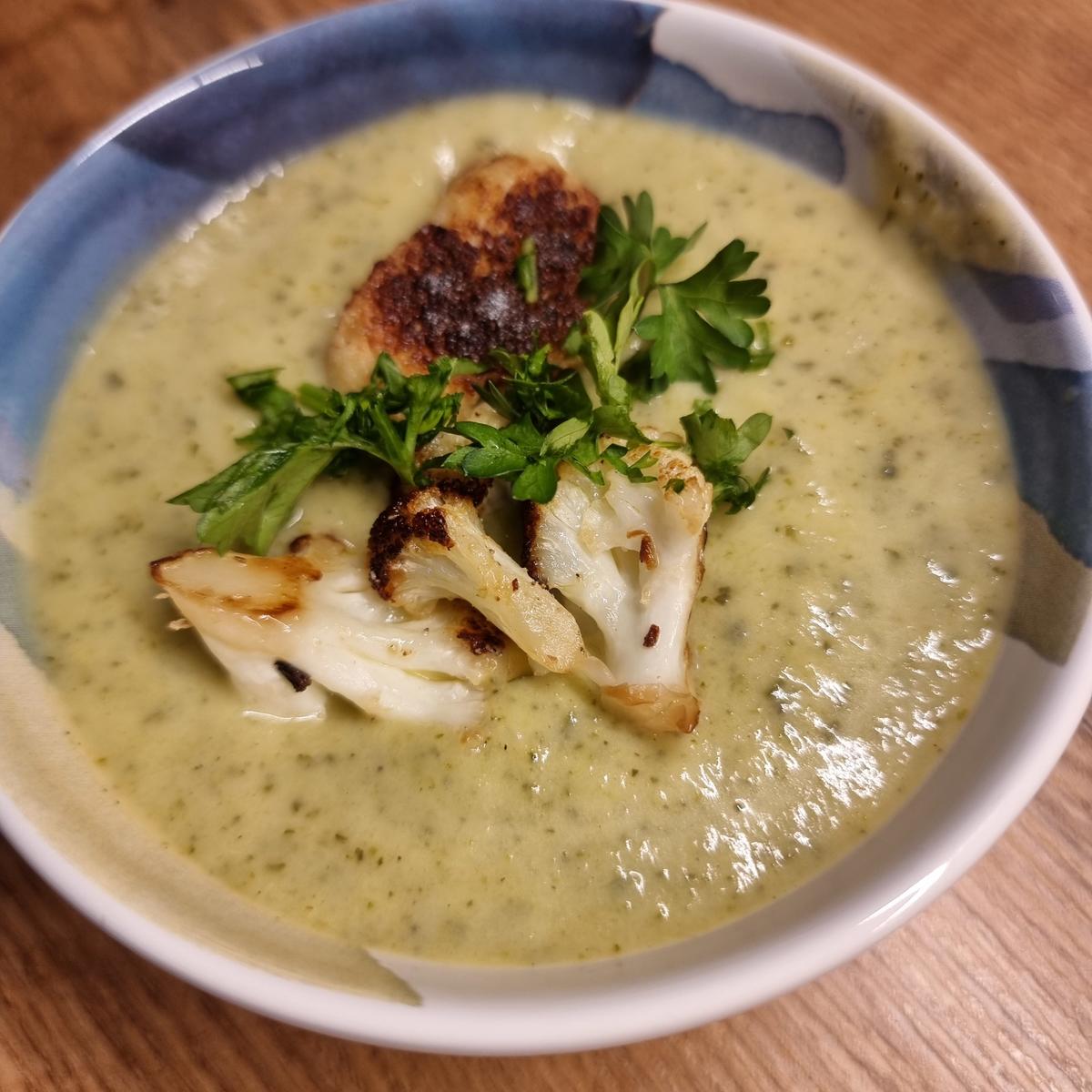 Lauch-Zucchini-Suppe mit Blumenkohl - Rezept - Bild Nr. 17211