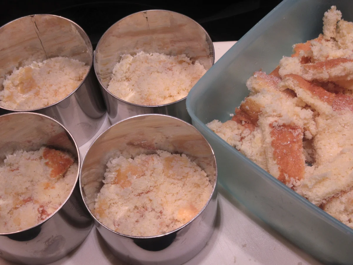 Dessert: Orange-Curd-Quark auf Biskuit - Rezept - Bild Nr. 17212