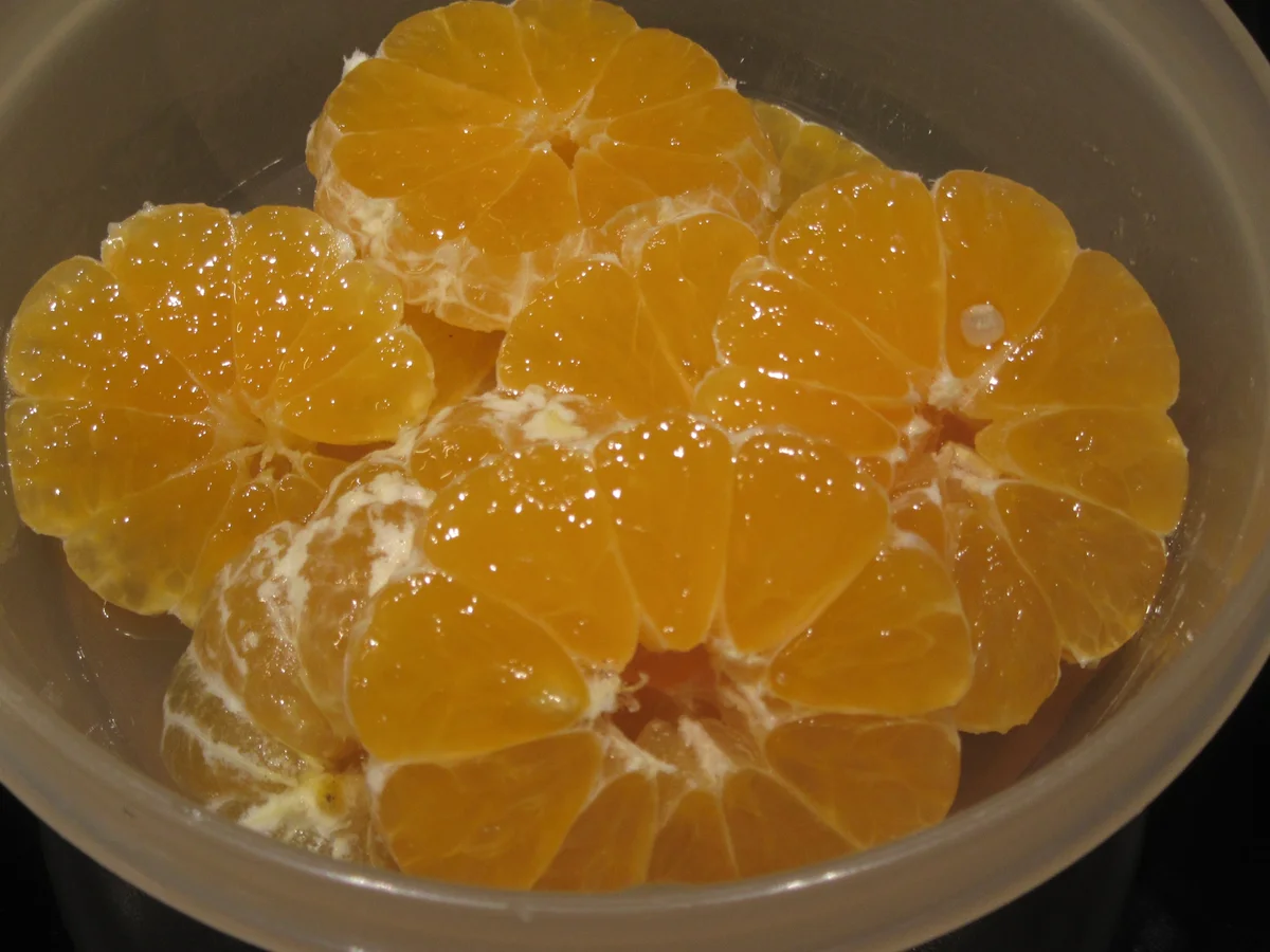 Dessert: Orange-Curd-Quark auf Biskuit - Rezept - Bild Nr. 17214
