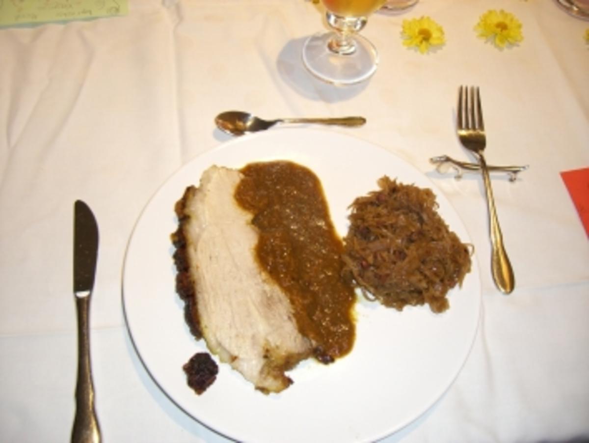 Bilder für Schinkenkrustenbraten einfach Rezept