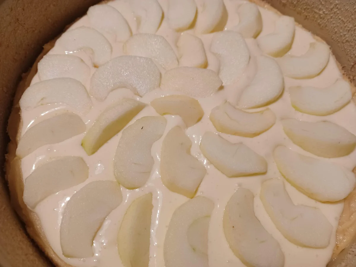 Rezept: Apfel - Rahm - Kuchen Bild Nr. 17215 Apfel - Rahm - Kuchen - Rezept - Bild Nr. 17215