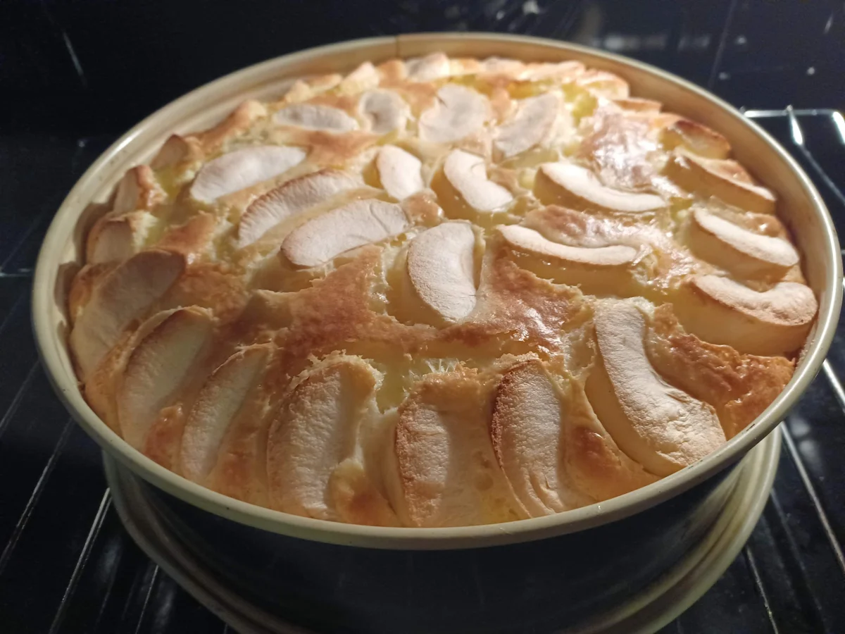 Rezept: Apfel - Rahm - Kuchen Bild Nr. 17217 Apfel - Rahm - Kuchen - Rezept - Bild Nr. 17217