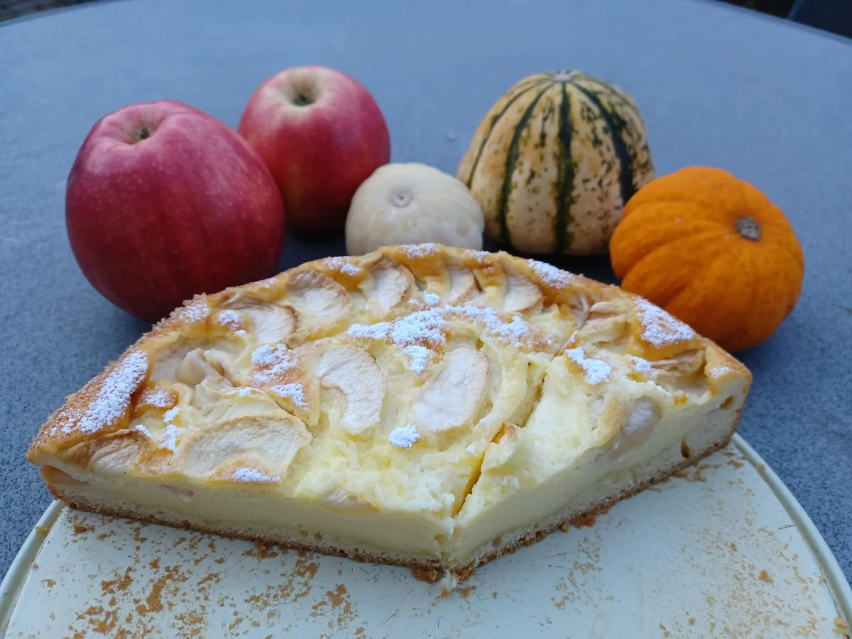 Rezept: Apfel - Rahm - Kuchen Bild Nr. 17221 Apfel - Rahm - Kuchen - Rezept - Bild Nr. 17221