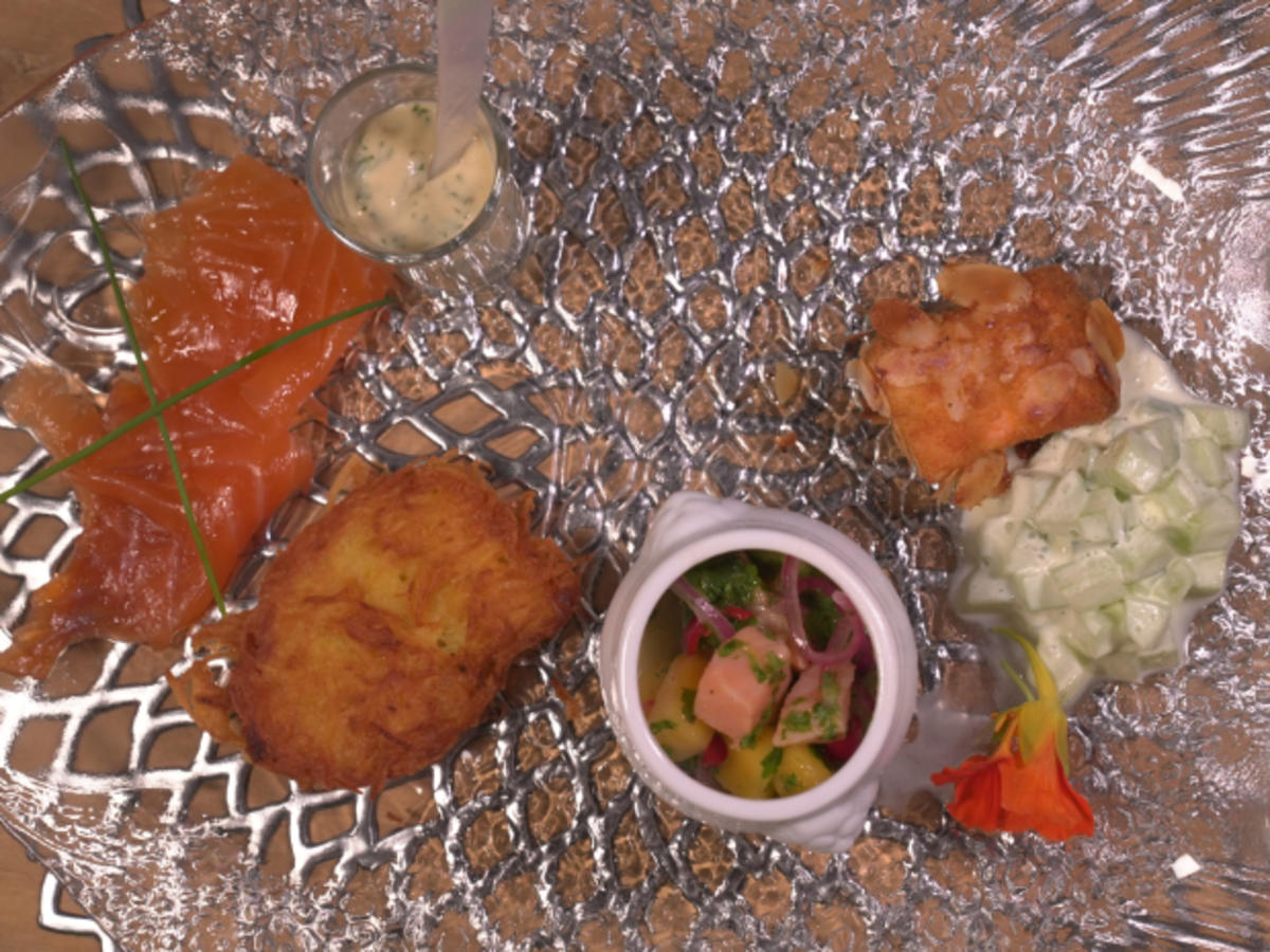 Dreierlei vom Lachs - Rezept - Bild Nr. 2