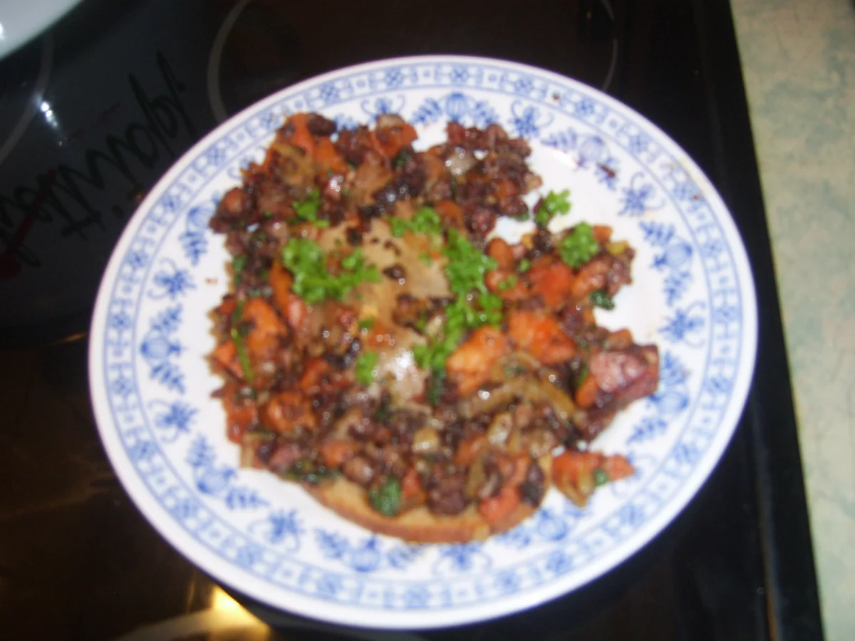 Rezept: Entenleber mit Toter Oma ;-) Bild Nr. 6 Entenleber mit Toter Oma ;-) - Rezept - Bild Nr. 6