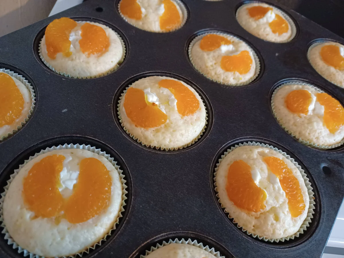 Mandarinen - Muffins - Rezept - Bild Nr. 17217
