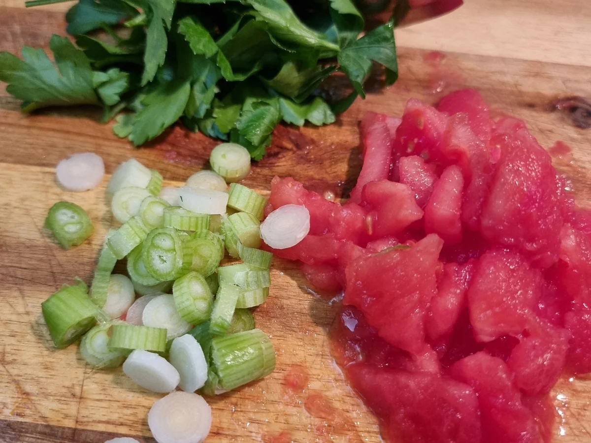 Überbackener Kabeljau mit Kartoffeln und Tomaten - Rezept - Bild Nr. 17214
