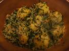 Überbackene Pellkartoffel-Drillinge mit Gre-molata-Gratin und Petersilien-Joghurt - Rezept - Bild Nr. 2