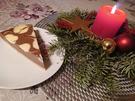 Schoko - Quarkkuchen mit Blätter - Deko - Rezept - Bild Nr. 17225