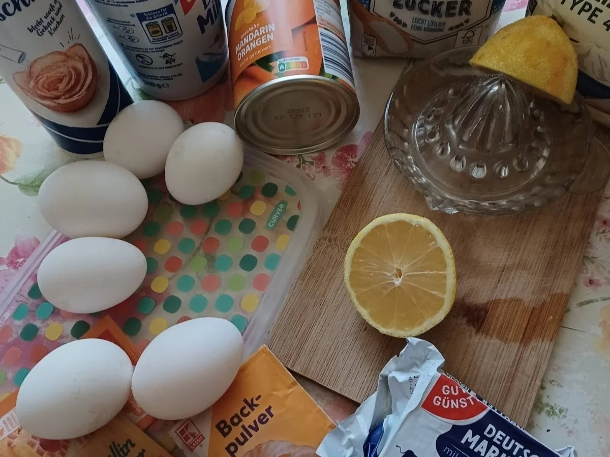 Rezept: Mandarinen - Buttermilch - Kuchen Bild Nr. 17227 Mandarinen - Buttermilch - Kuchen - Rezept - Bild Nr. 17227