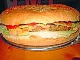 Riesenhamburger - Rezept