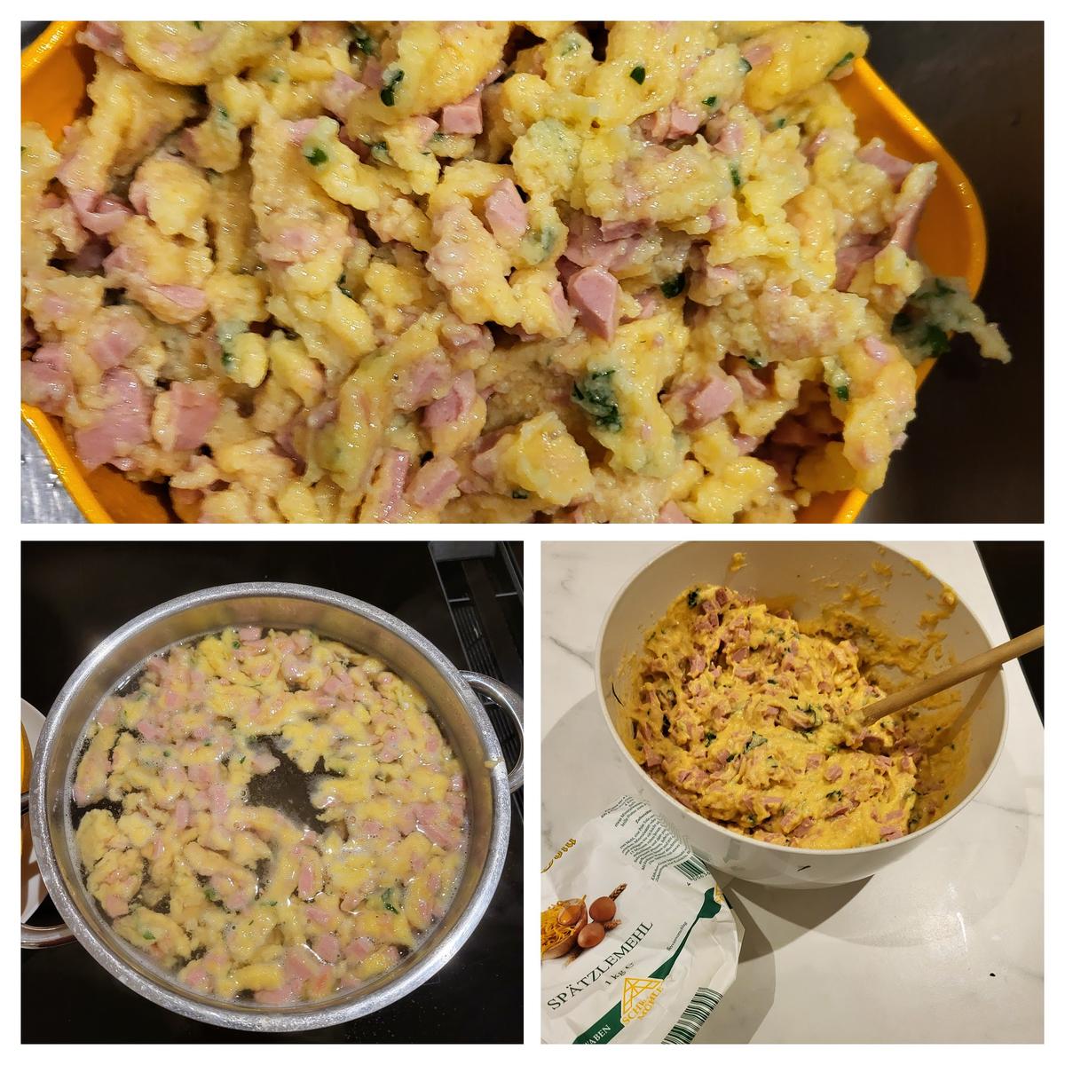 Wurstspätzle - schwäbische Küche - Rezept - Bild Nr. 7