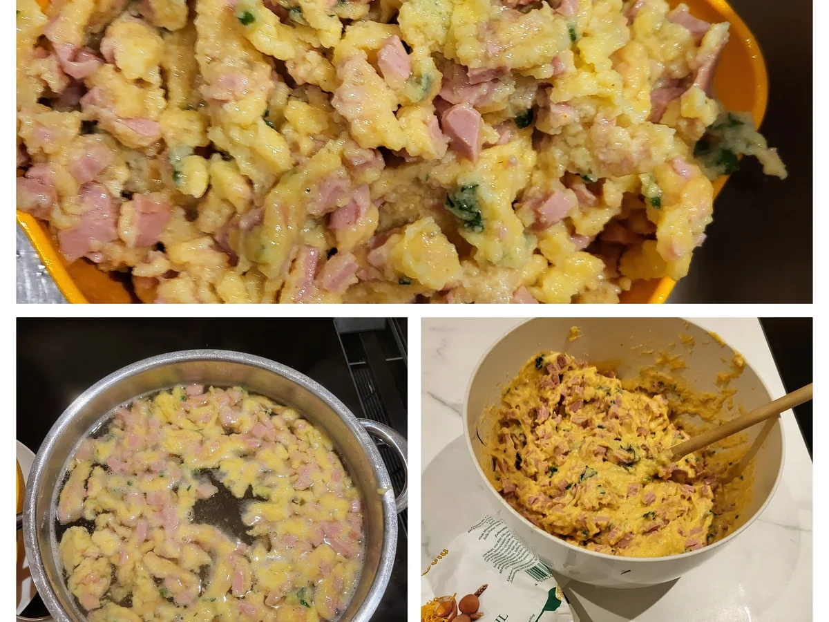 Rezept: Wurstspätzle - schwäbische Küche Bild Nr. 7 Wurstspätzle - schwäbische Küche - Rezept - Bild Nr. 7