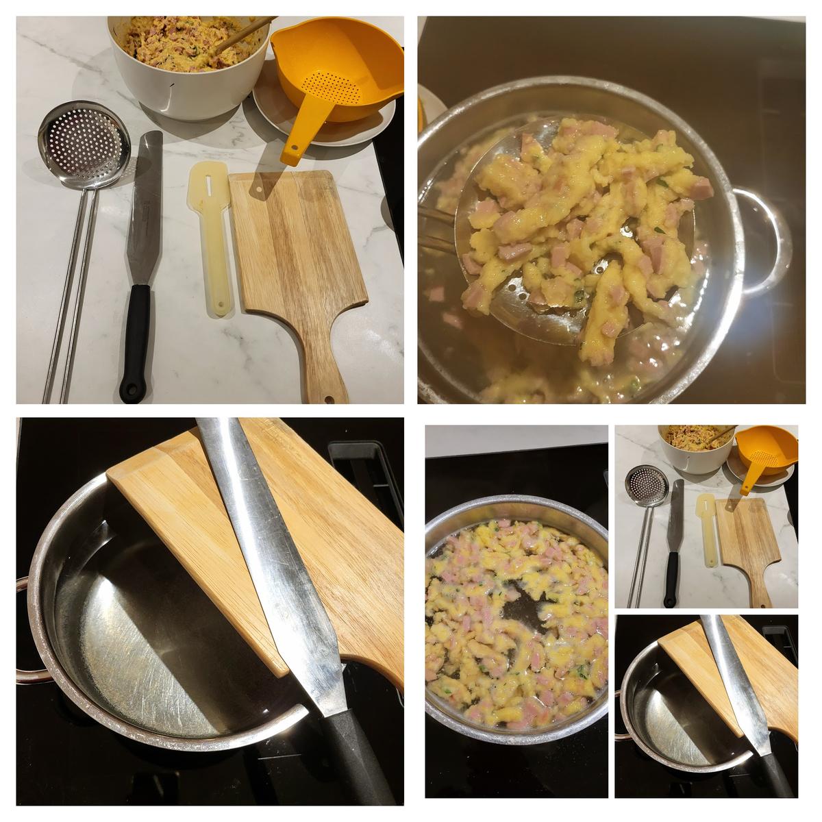 Wurstspätzle - schwäbische Küche - Rezept - Bild Nr. 8