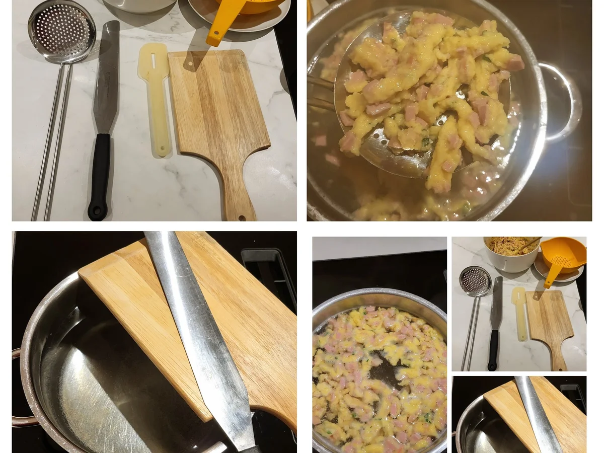 Rezept: Wurstspätzle - schwäbische Küche Bild Nr. 8 Wurstspätzle - schwäbische Küche - Rezept - Bild Nr. 8