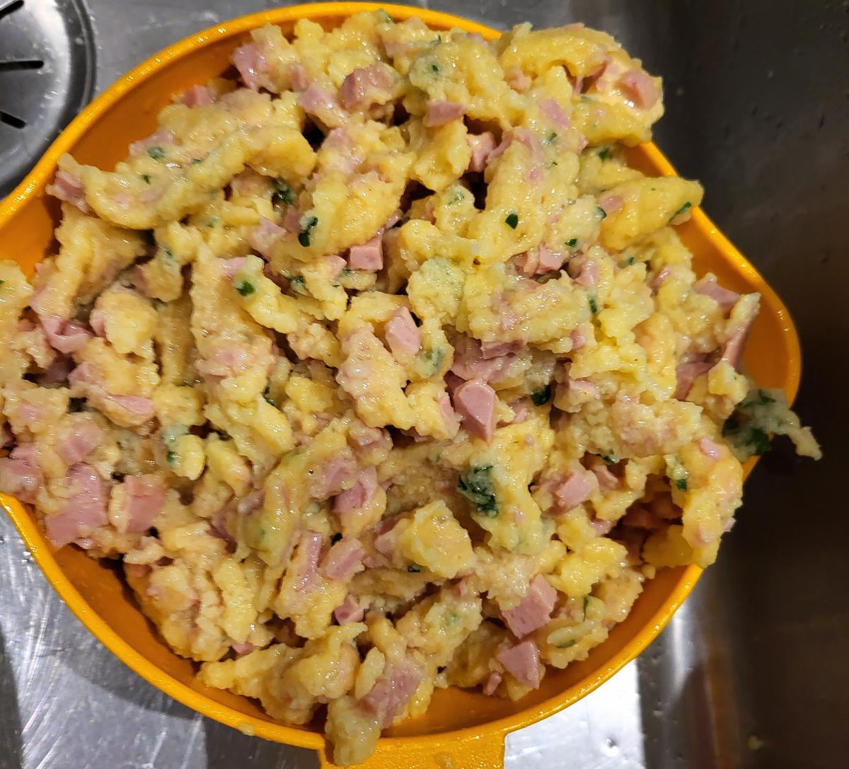 Wurstspätzle - schwäbische Küche - Rezept - Bild Nr. 9