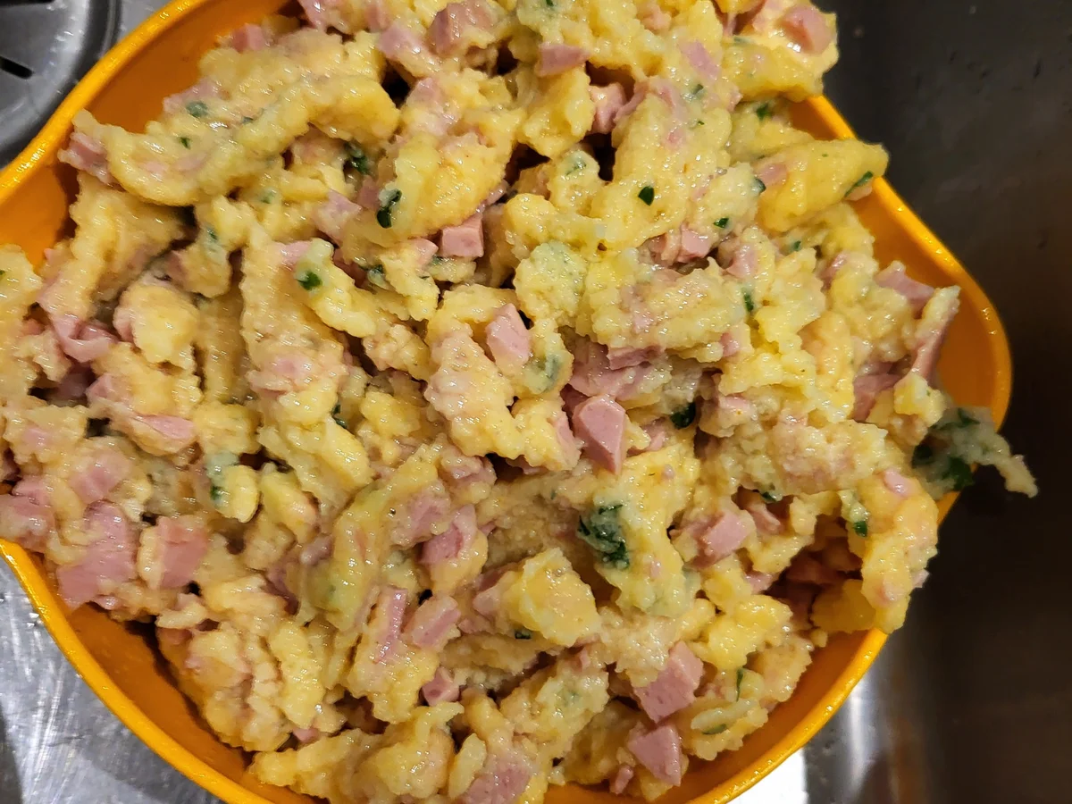 Rezept: Wurstspätzle - schwäbische Küche Bild Nr. 9 Wurstspätzle - schwäbische Küche - Rezept - Bild Nr. 9