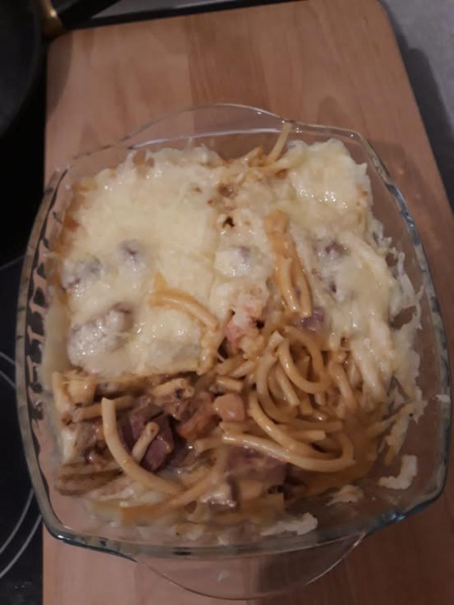 Nudelauflauf mit Rahmsoße - Rezept - Bild Nr. 17228