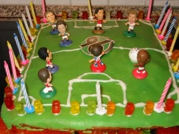 Rezept: FUSSBALLTORTE FUSSBALLTORTE - Rezept