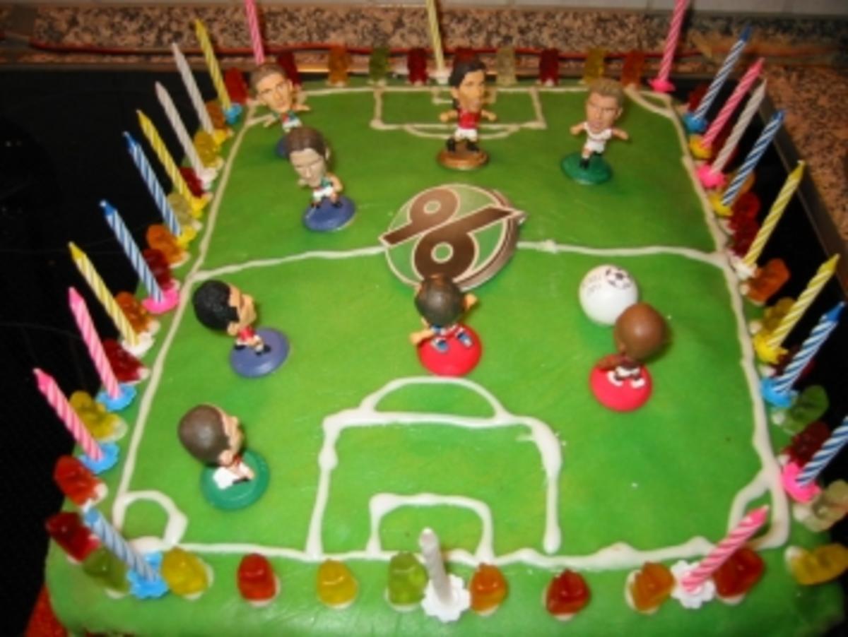 FUSSBALLTORTE - Rezept