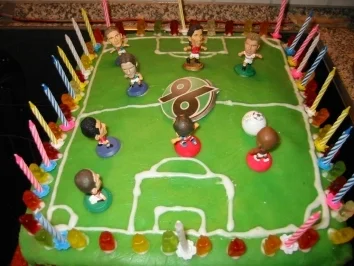 Rezept: FUSSBALLTORTE FUSSBALLTORTE - Rezept