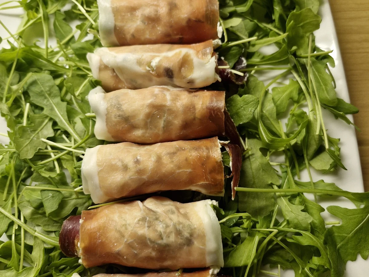 Parmaschinkenröllchen - Rezept - Bild Nr. 17234