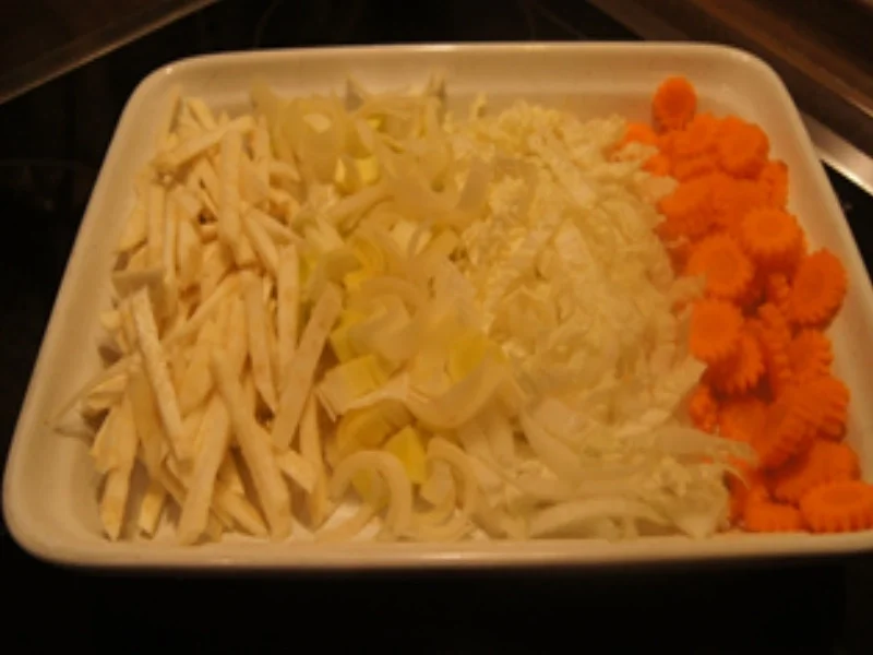 Tofu-Schnitzel auf Asia-Gemüse - Rezept - Bild Nr. 17241