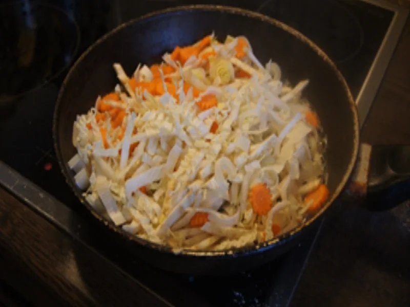 Tofu-Schnitzel auf Asia-Gemüse - Rezept - Bild Nr. 17242