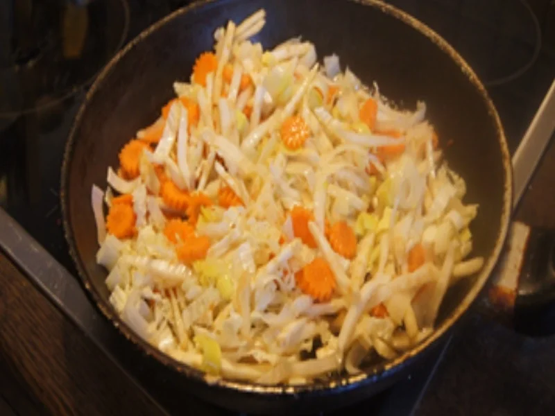 Tofu-Schnitzel auf Asia-Gemüse - Rezept - Bild Nr. 17243