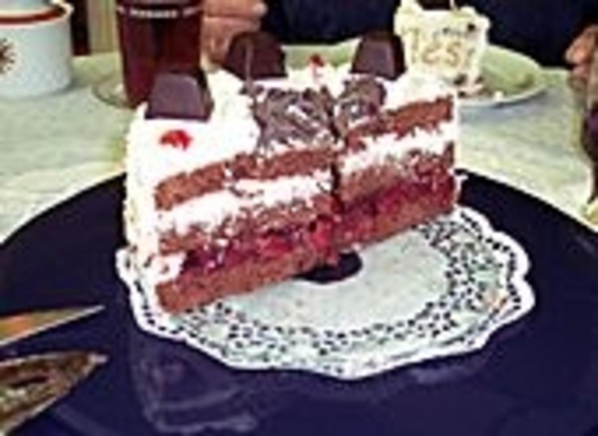 Mini - Schwarzwälder Kirsch - Torte - Rezept