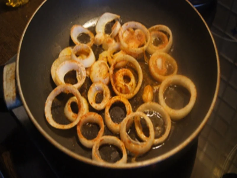 Rezept: Matjesfiletsalat mit Buschbohnen, Röstzwiebeln und Pellkartoffeln Bild Nr. 19 Matjesfiletsalat mit Buschbohnen, Röstzwiebeln und Pellkartoffeln - Rezept - Bild Nr. 19