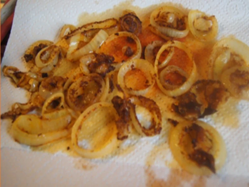 Rezept: Matjesfiletsalat mit Buschbohnen, Röstzwiebeln und Pellkartoffeln Bild Nr. 21 Matjesfiletsalat mit Buschbohnen, Röstzwiebeln und Pellkartoffeln - Rezept - Bild Nr. 21