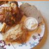 Schweinehaxe mit Sahnemeerrettich, Weinsauerkraut und Bauernbrot - Rezept - Bild Nr. 2