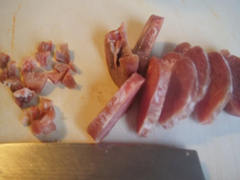 Gebratener Reis mit Schweinefilet, Gemüsemix und Ei - Rezept - Bild Nr. 17266