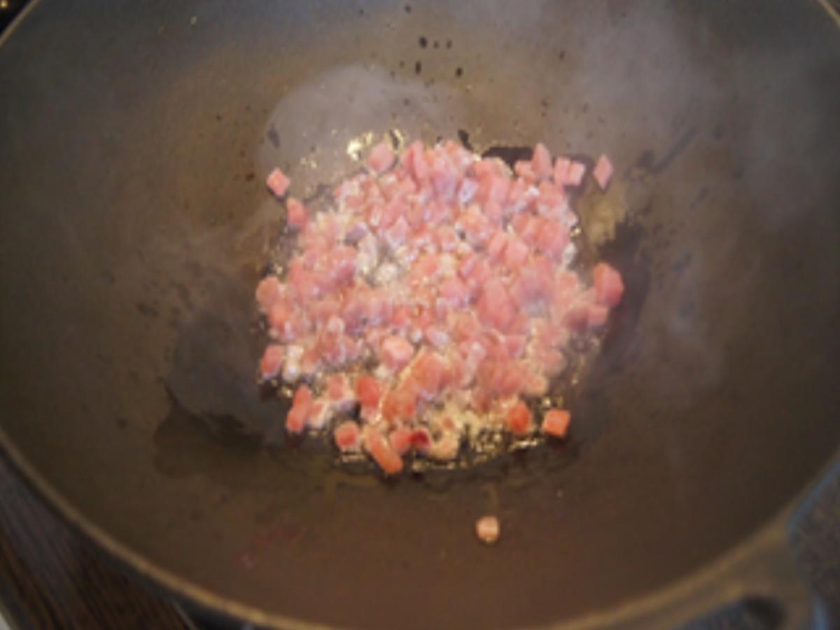 Gebratener Reis mit Schweinefilet, Gemüsemix und Ei - einfach - von MausVoh