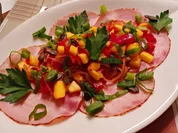 Carpaccio von Putenbrust oder Kochschinken - Rezept - Bild Nr. 17248