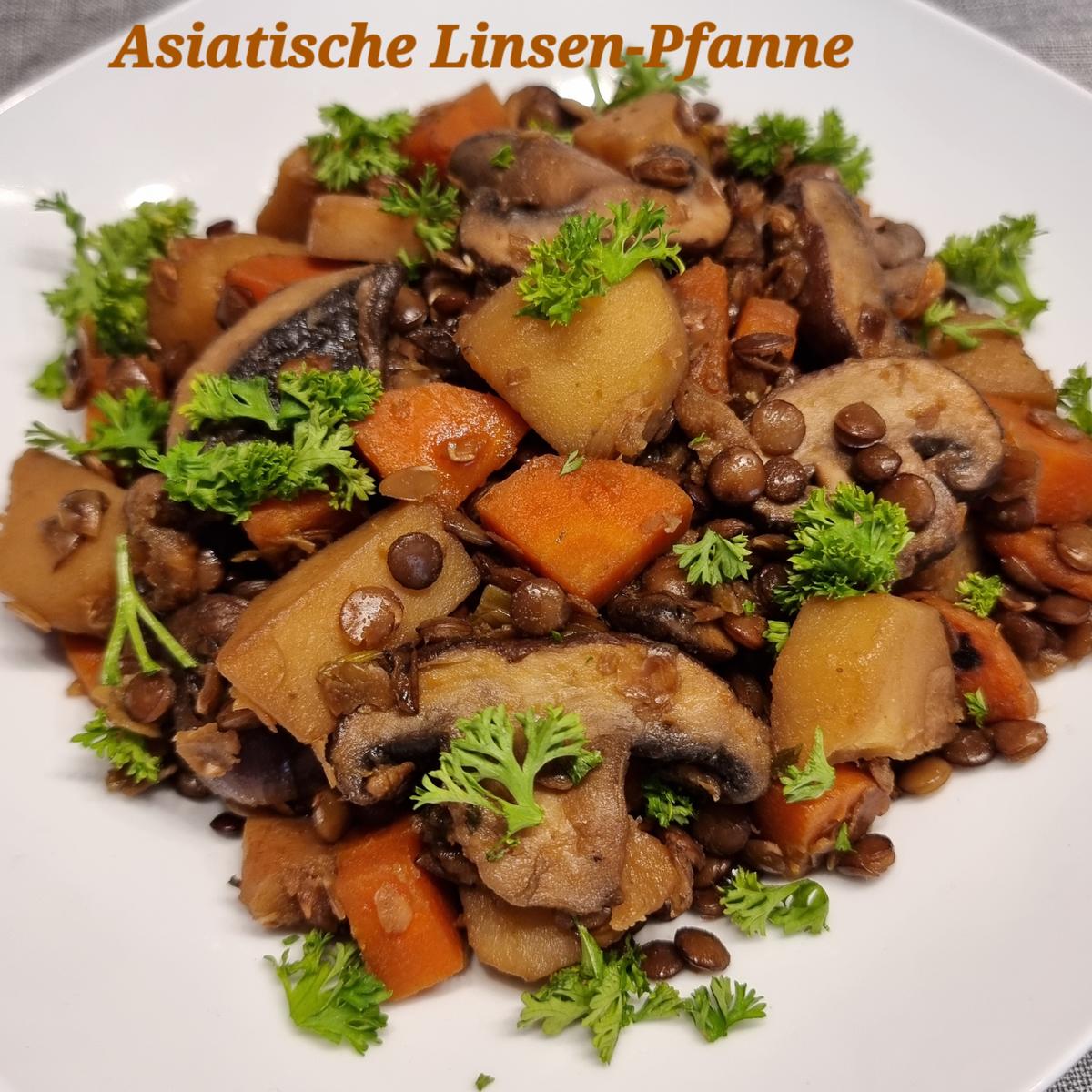 Asiatische Linsen-Pfanne - Rezept - Bild Nr. 17248